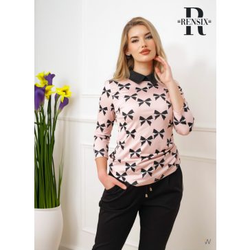 RENSIX GALLÉROS FELSŐ - MINTÁS  - Fashion Nicole Shop női divat webáruház