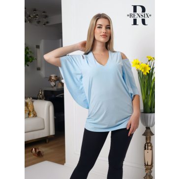 RENSIX TUNIKA - VILÁGOSKÉK ( ONE SIZE ) - Fashion Nicole Shop női divat webáruház