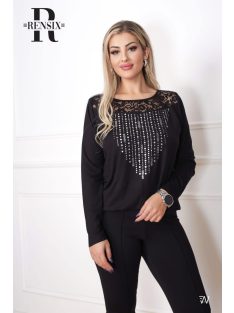 RENSIX LONG SLEEVE TOP - BLACK (ONE SIZE)