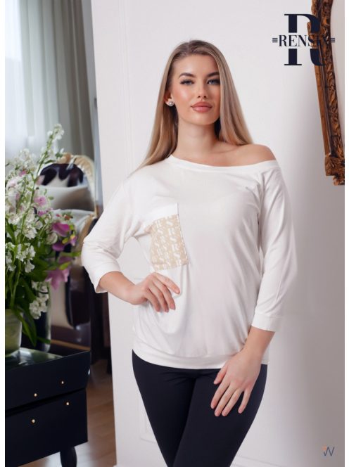 RENSIX TOP - WHITE ( ONE SIZE )