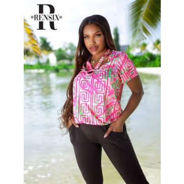 RENSIX FELSŐ - MINTÁS ( UNI )  - Fashion Nicole Shop női divat webáruház
