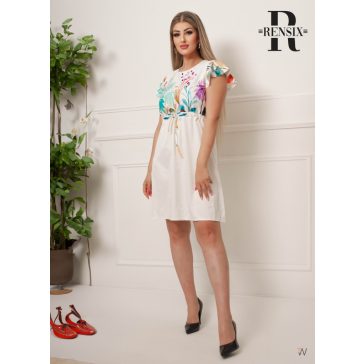RENSIX MINIRUHA - FEHÉR / TÜRKIZ (ONE SIZE) - Fashion Nicole Shop női divat webáruház