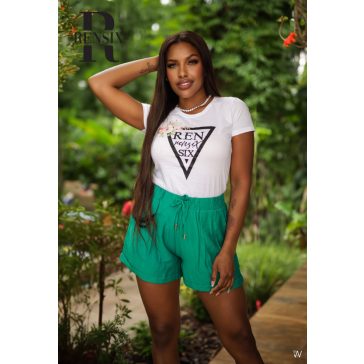RENSIX LEN RÖVIDNADRÁG - ZÖLD ( ONE SIZE )  - Fashion Nicole Shop női divat webáruház