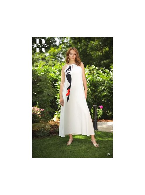 RENSIX MAXI DRESS - WHITE (ONE SIZE)