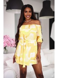 RENSIX RUHA - SÁRGA / FEHÉR ( ONE SIZE ) 