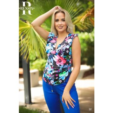 RENSIX UJJATLAN FELSŐ - MINTÁS ( ONE SIZE ) - Fashion Nicole Shop női divat webáruház