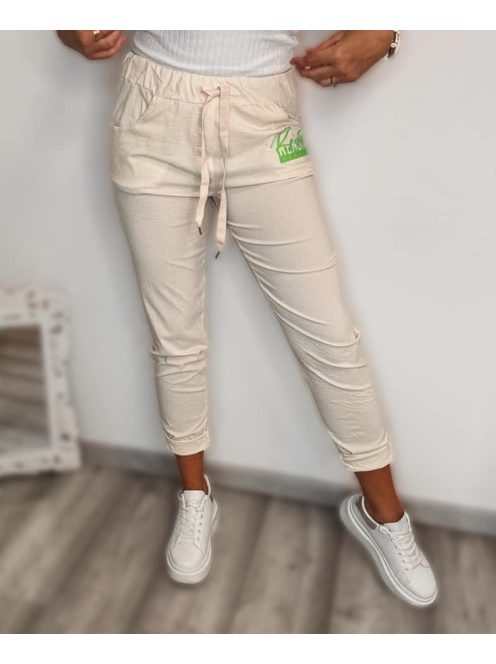 RENSIX PANTS - CREAM (ONE SIZE)