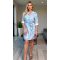 RENSIX INGRUHA - TÜRKIZ/BÉZS - Fashion Nicole Shop női divat webáruház