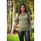 RENSIX HOSSZÚ UJJÚ FELSŐ - KHAKI  - Fashion Nicole Shop női divat webáruház