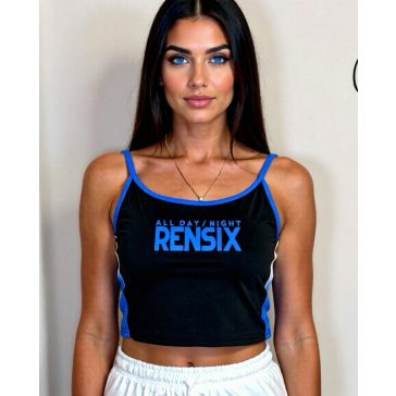 RENSIX TOP - KÉK / FEKETE ( ONE SIZE )  - Fashion Nicole Shop női divat webáruház