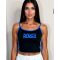 RENSIX TOP - KÉK / FEKETE ( ONE SIZE )  - Fashion Nicole Shop női divat webáruház