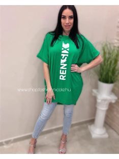 RIVER TUNIKA - ZÖLD / FEHÉR