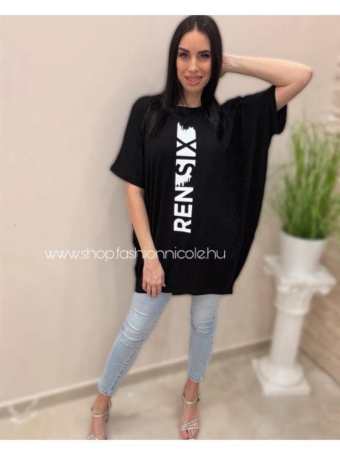 RIVER TUNIKA - FEKETE / FEHÉR