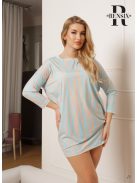 RENSIX TUNIC - BEIGE/BLUE (ONE SIZE)