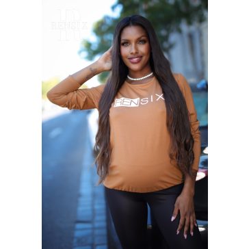 RENSIX FELSŐ - BARNA ( UNI )  - Fashion Nicole Shop női divat webáruház