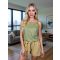 AANJAY TOP - ZÖLD  - Fashion Nicole Shop női divat webáruház