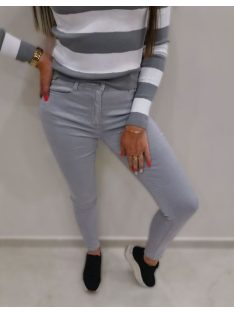 FRANCINE PUSH UP JEANS - GRAY