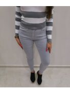 FRANCINE PUSH UP JEANS - GRAY