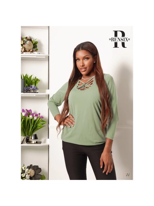 RENSIX LONG SLEEVE TOP - GREEN ( ONE SIZE )