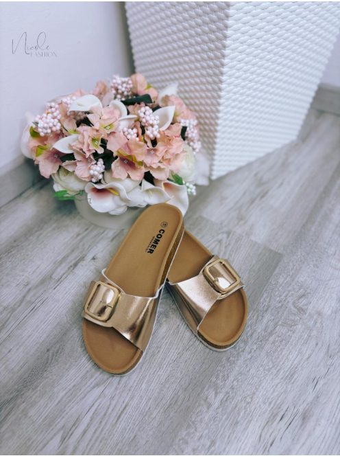 ELLIE SLIPPERS - ROSE GOLD