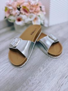 ELLIE SLIPPERS - SILVER COLOR