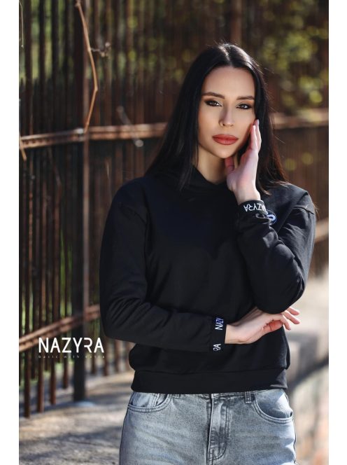  NAZYRA SELENA SWEATER - BLACK