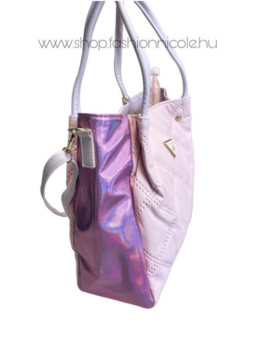 TERAZO 2in1 TÁSKA - RÓZSASZÍN - Fashion Nicole Shop női divat webáruház
