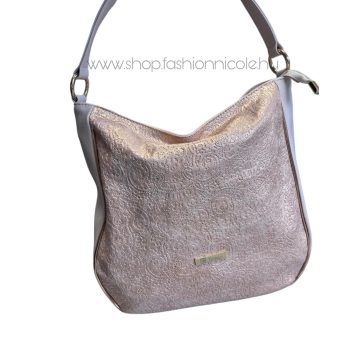 TERAZO KÉZITÁSKA - ROSEGOLD / BÉZS - Fashion Nicole Shop női divat webáruház