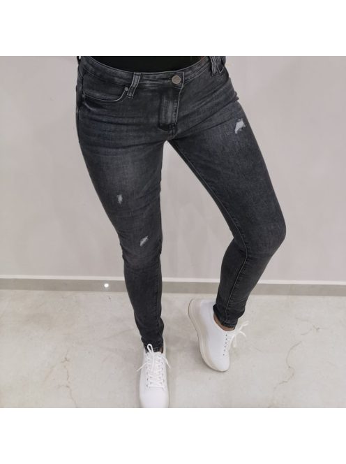 LILOU JEANS - GRAY ( XS )