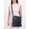 VIA55 TÁSKA - KÉK / FEKETE  - Fashion Nicole Shop női divat webáruház