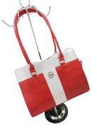 VIA55 BAG - RED / SILVER