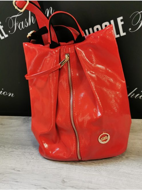 VIA55 BACKPACK - LACQUER RED