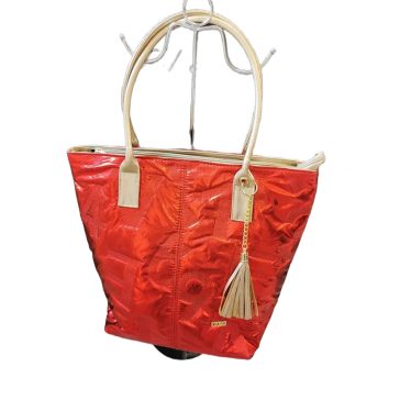 VIA55 VÁLLTÁSKA - PIROS / ARANYSZÍN  - Fashion Nicole Shop női divat webáruház