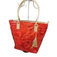 VIA55 VÁLLTÁSKA - PIROS / ARANYSZÍN  - Fashion Nicole Shop női divat webáruház