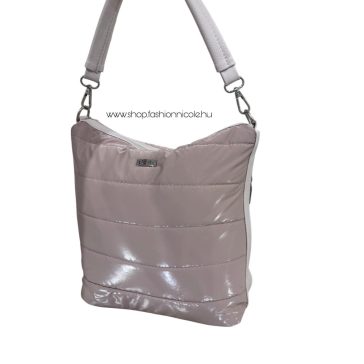 VIA55 TÁSKA - PÚDERRÓZSASZÍN  - Fashion Nicole Shop női divat webáruház