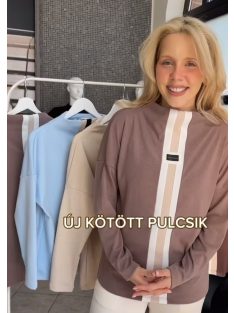 CHARIA PULÓVER - JÉGKÉK ( UNI ) 