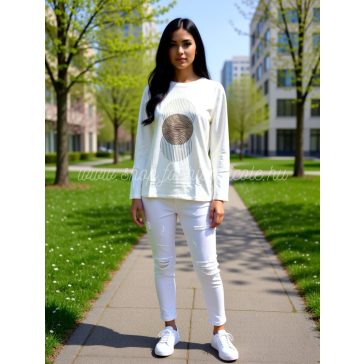 ADANNA  FELSŐ - FEHÉR ( UNI ) - Fashion Nicole Shop női divat webáruház