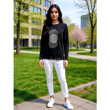 ADANNA FELSŐ - FEKETE ( UNI ) - Fashion Nicole Shop női divat webáruház