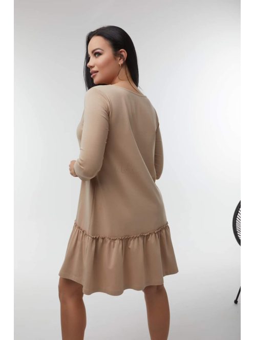 ZELLA DRESS - BEIGE