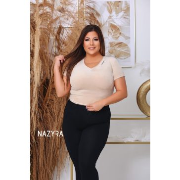 NAZYRA ZENA BODY - BÉZS - Fashion Nicole Shop női divat webáruház