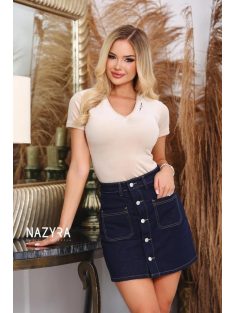 NAZYRA ZENA BODY - BÉZS