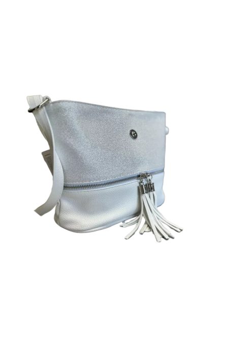 VIA55 BAG - WHITE / SILVER