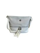 VIA55 BAG - WHITE / SILVER