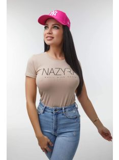 Fashion Nicole Shop Veszprém - ZYRA-POLO-BEZS - Női ruházat