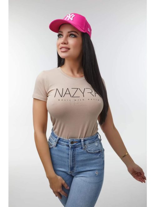 Fashion Nicole Shop Veszprém - ZYRA-POLO-BEZS - Női ruházat